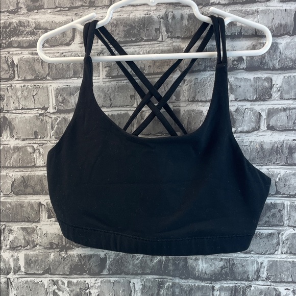 Athleta Other - Athleta Girl 
Black Strappy Sports Bra‎